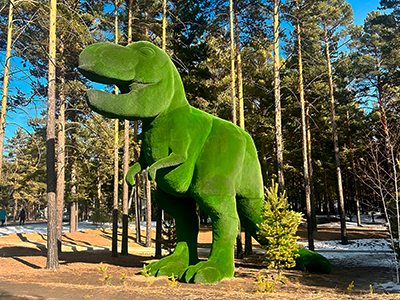 Топиари динозавр Тирекс большой - газон Есо