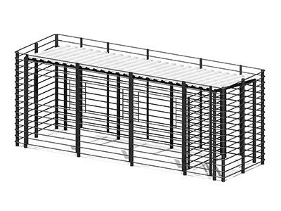 Контейнерная площадка Супрематизм 1