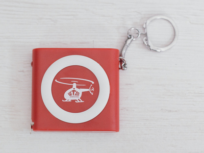 Рулетка-брелок ШТАБ ЖИЗНИ