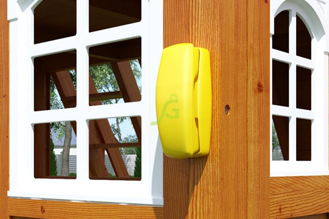 Детская деревянная площадка Клубный домик 3 Luxe - вид 3