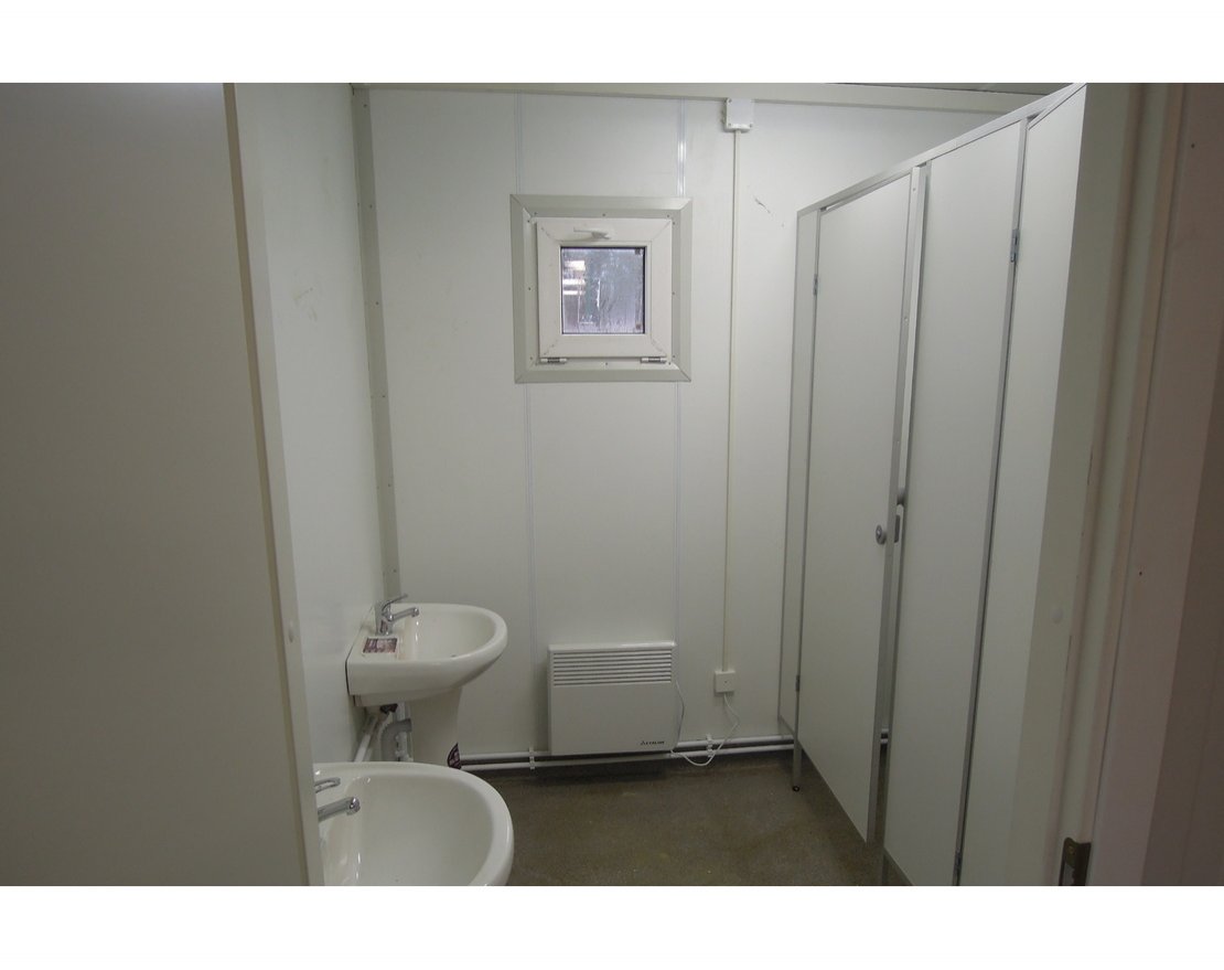 Автономная душевая М+Ж с раковинами 215 - вид 2