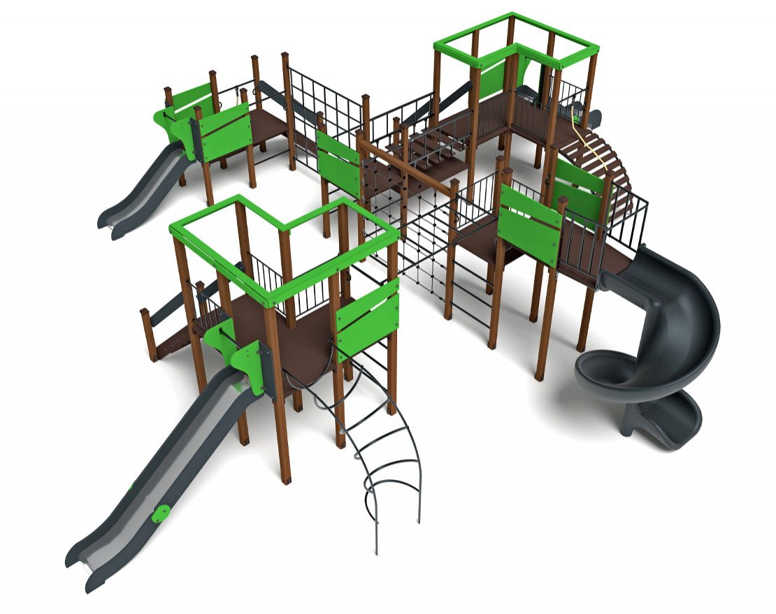 Игровой комплекс Геометрия Н-900,1200 и 2000 ДИО 09040 - вид 3