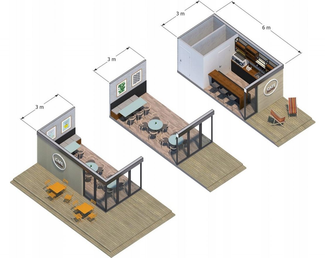 Модульный дом VG POINT 1 one - вид 2