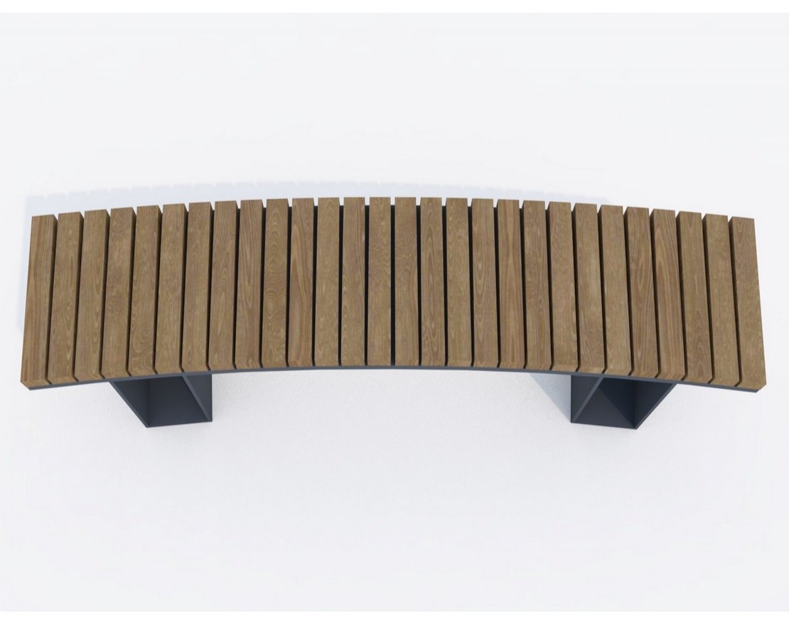 Скамейка 10 (1 м.п.) - вид 2