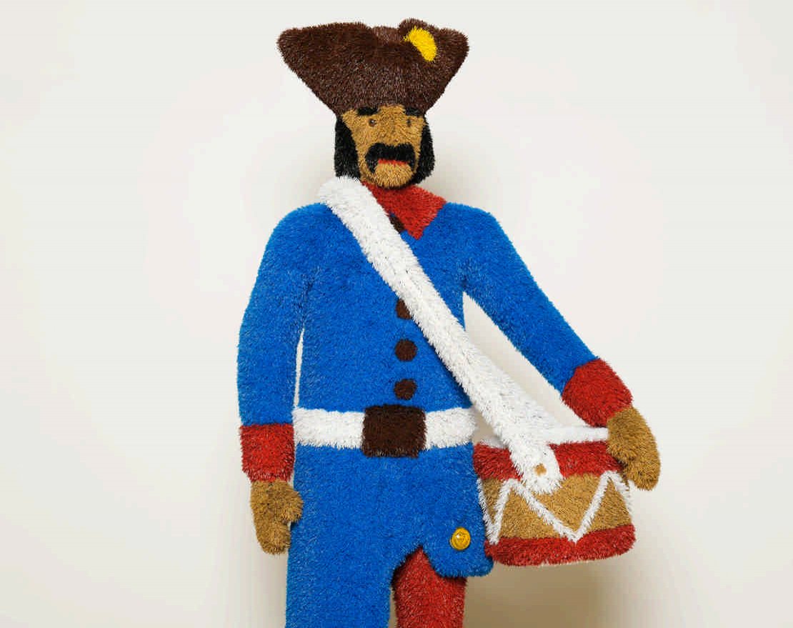 Топиари Композиция гусары, Ярополк и Светозар - газон Eco, h=180 см - вид 3