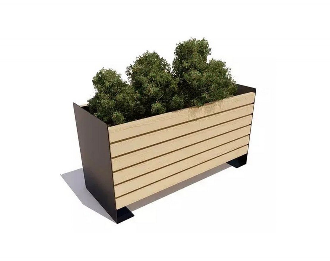 Вазон Ирис, Сосна - вид 4