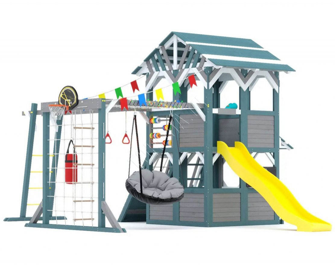 Детский игровой комплекс Домик приключений 2